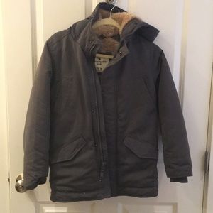 Abercrombie Kids Boys Warm Coat With Hood